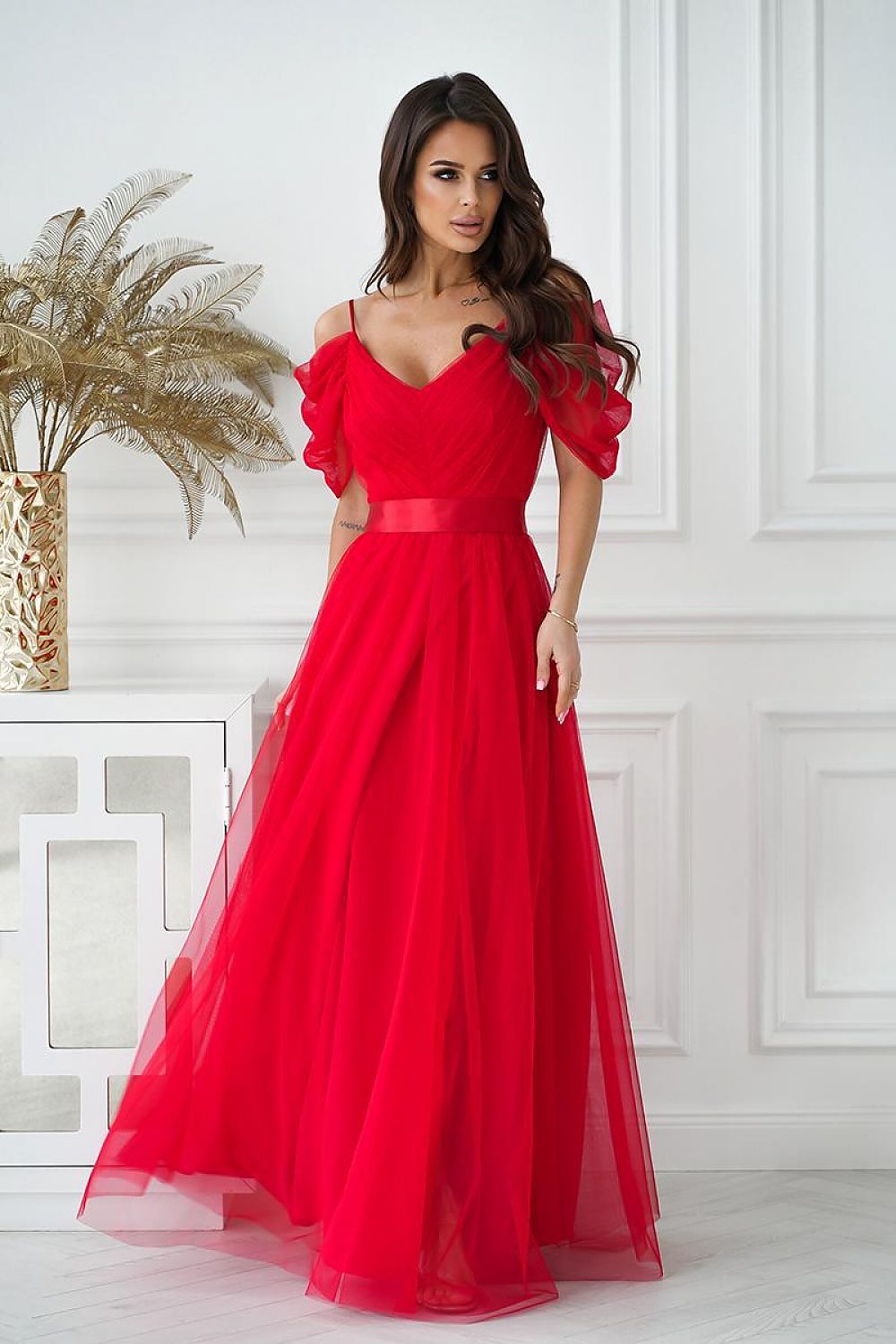 Vestito lungo model 196096 Bicotone