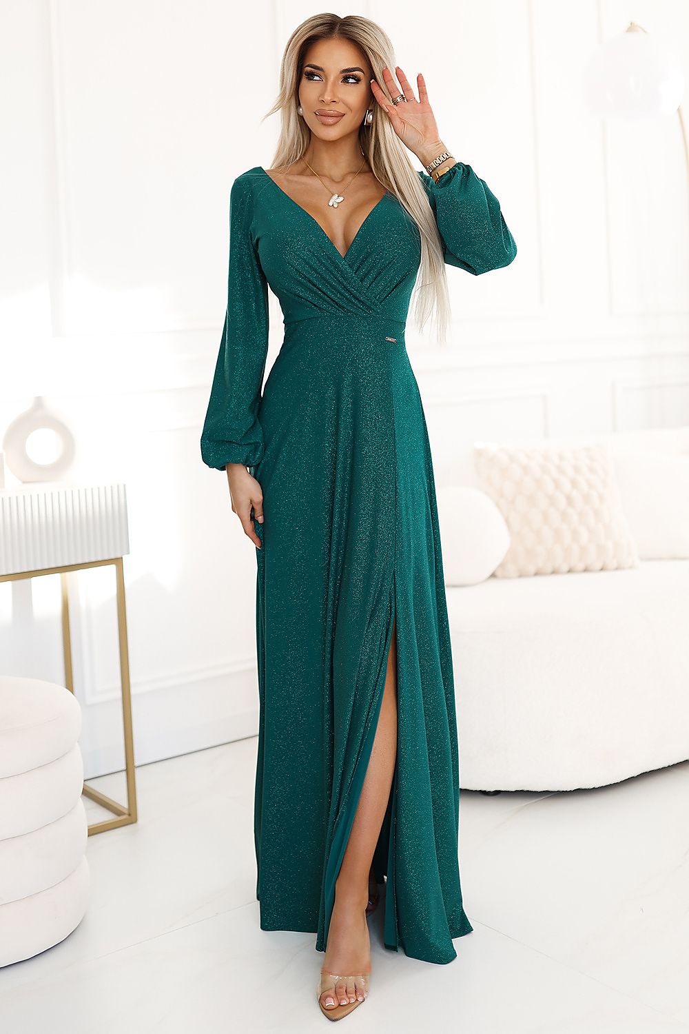 Vestito lungo model 210098 Numoco