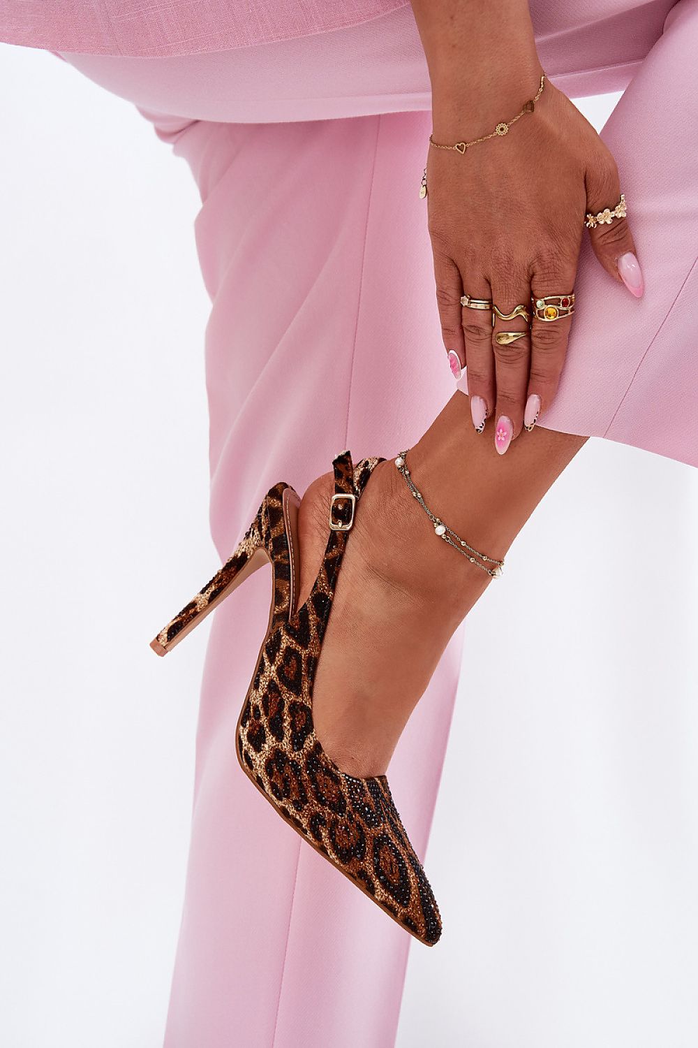 Sandali con tacco model 214487 Step in style