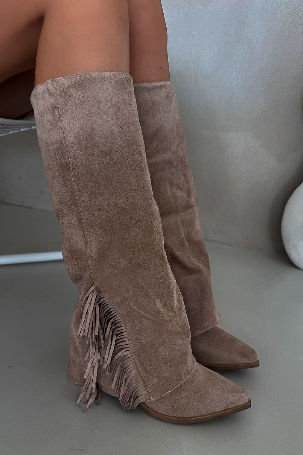 Stivali con tacco model 216793 Step in style