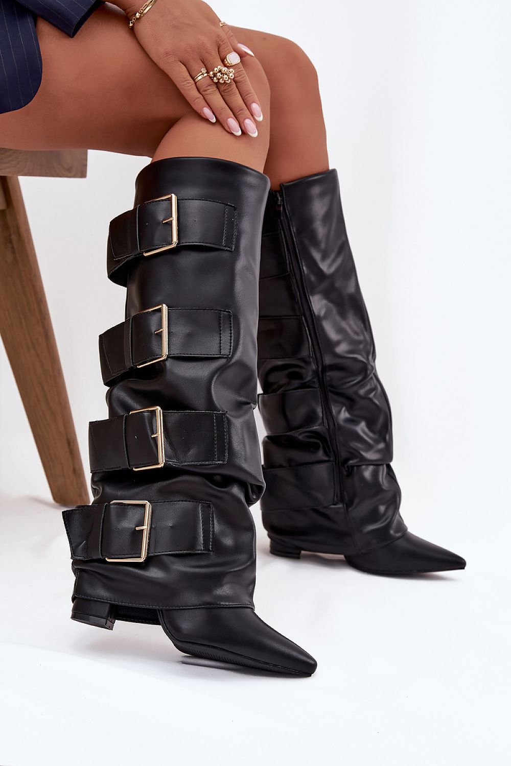 Stivali con tacco model 217204 Step in style