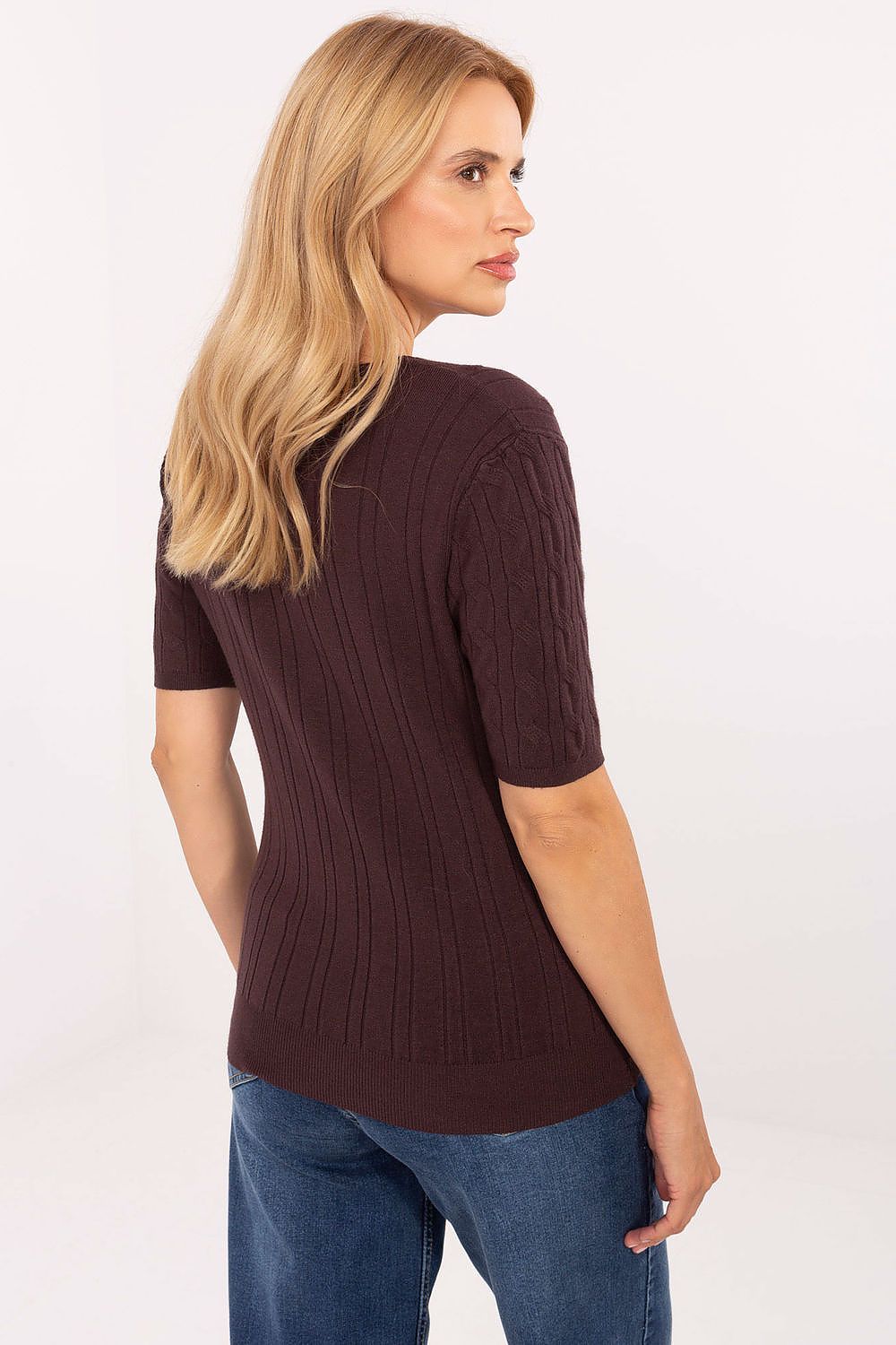 Maglione a manica corta model 217328 Factory Price