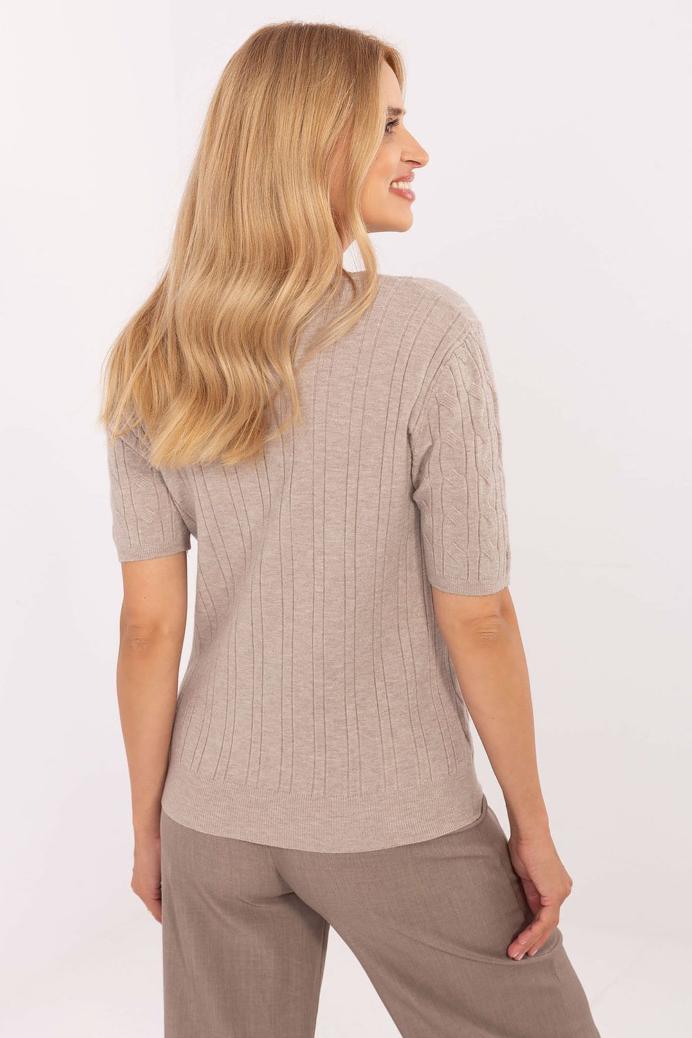 Maglione a manica corta model 217332 Factory Price