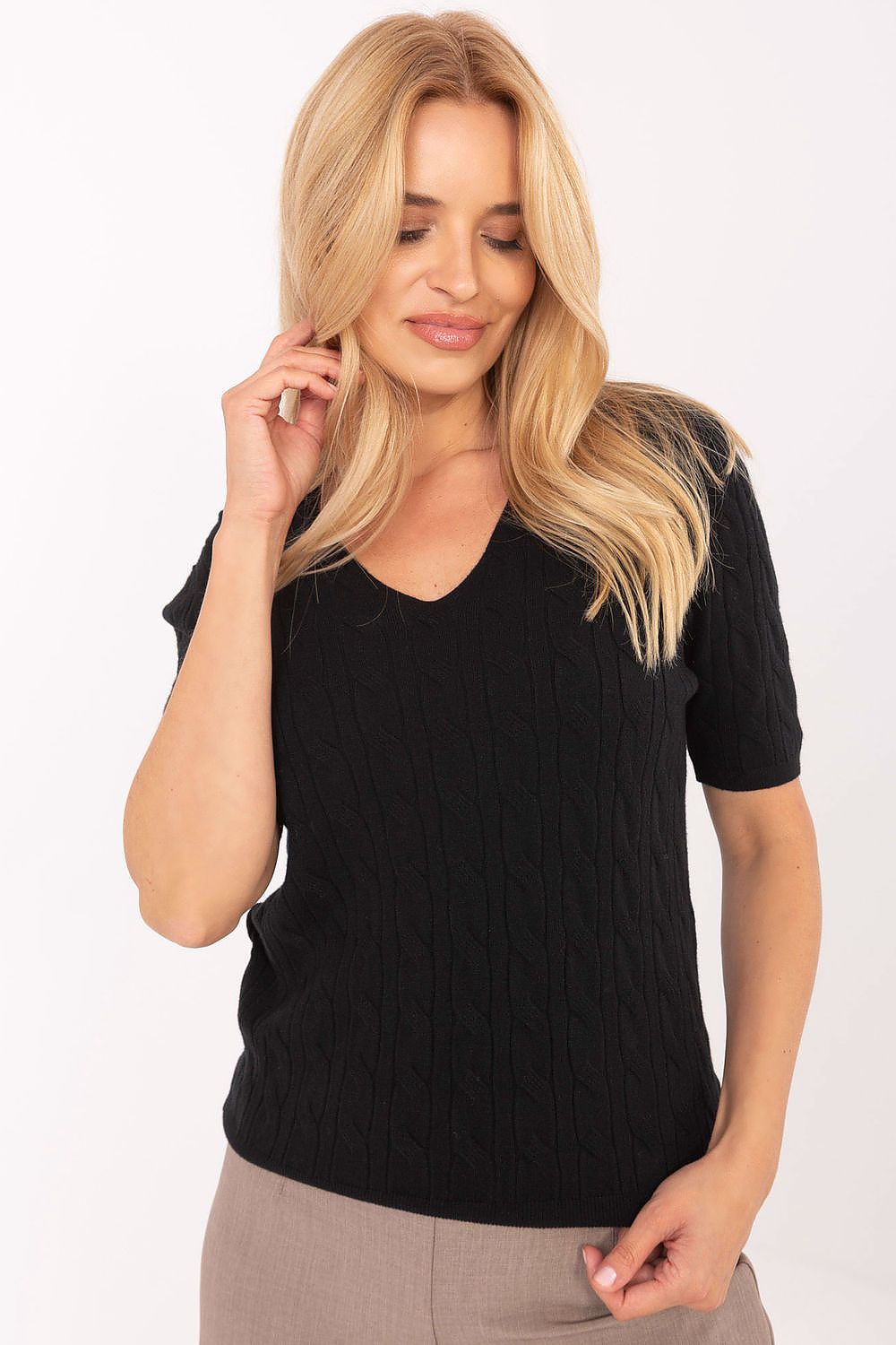 Maglione a manica corta model 217334 Factory Price