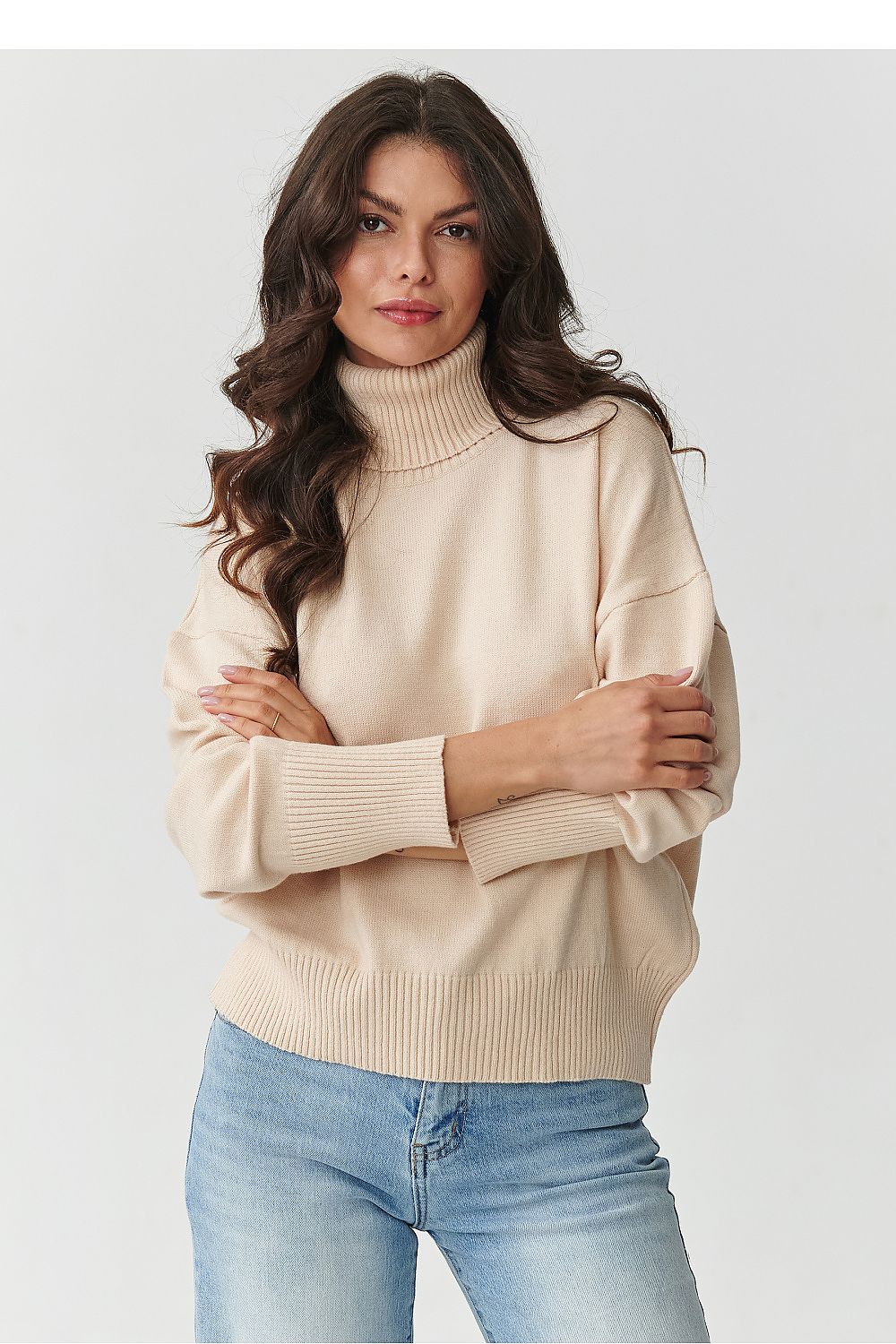 Collo alto model 217393 Makadamia