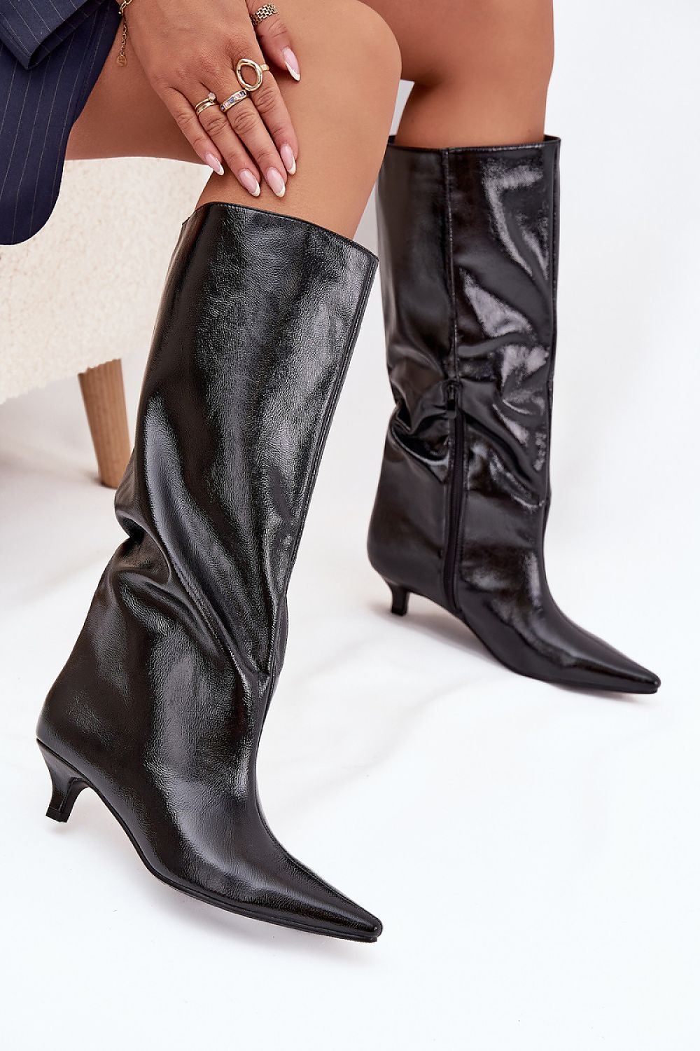 Stivali con tacco model 217825 Step in style