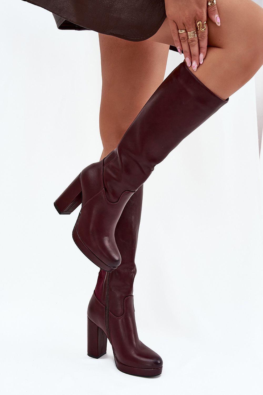 Stivali con tacco model 218090 Step in style