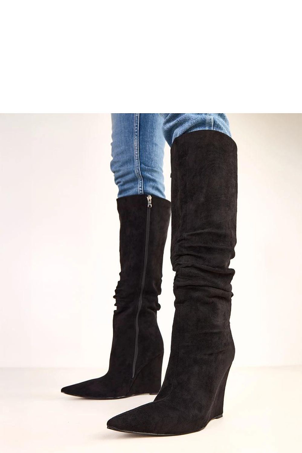 Stivali a zeppa model 220576 Solea