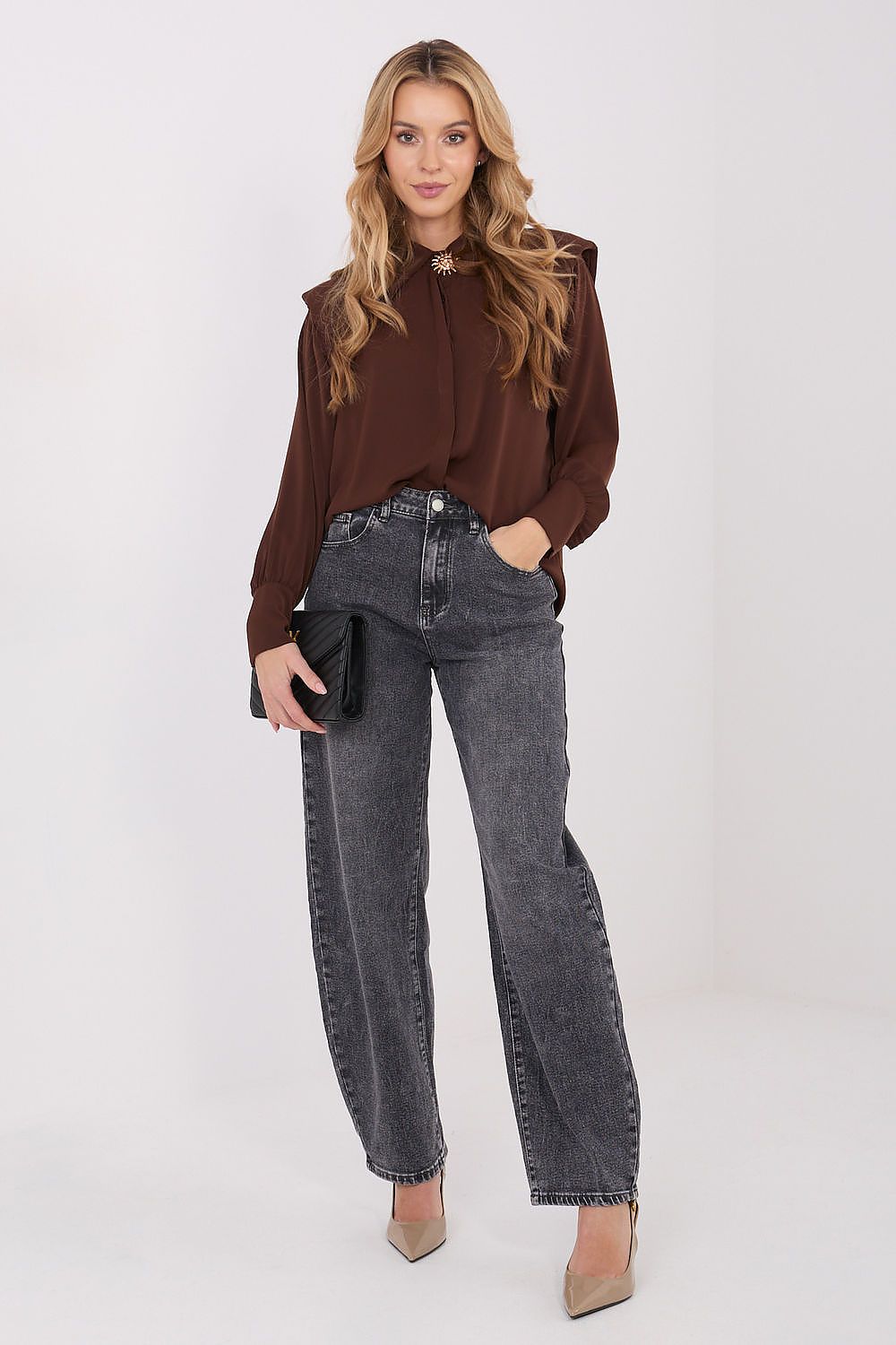 Camicia a manica lunga model 221754 Italy Moda