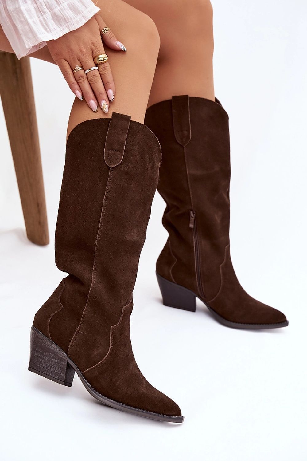 Stivali con tacco model 222727 Step in style