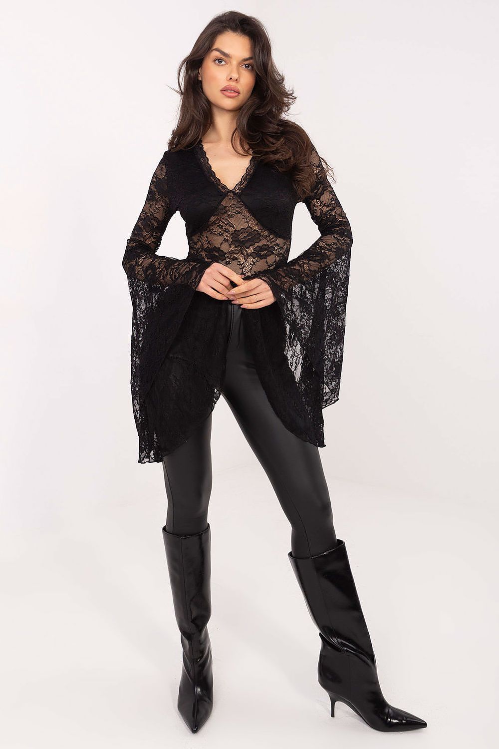 Top in pizzo model 222812 Factory Price 
