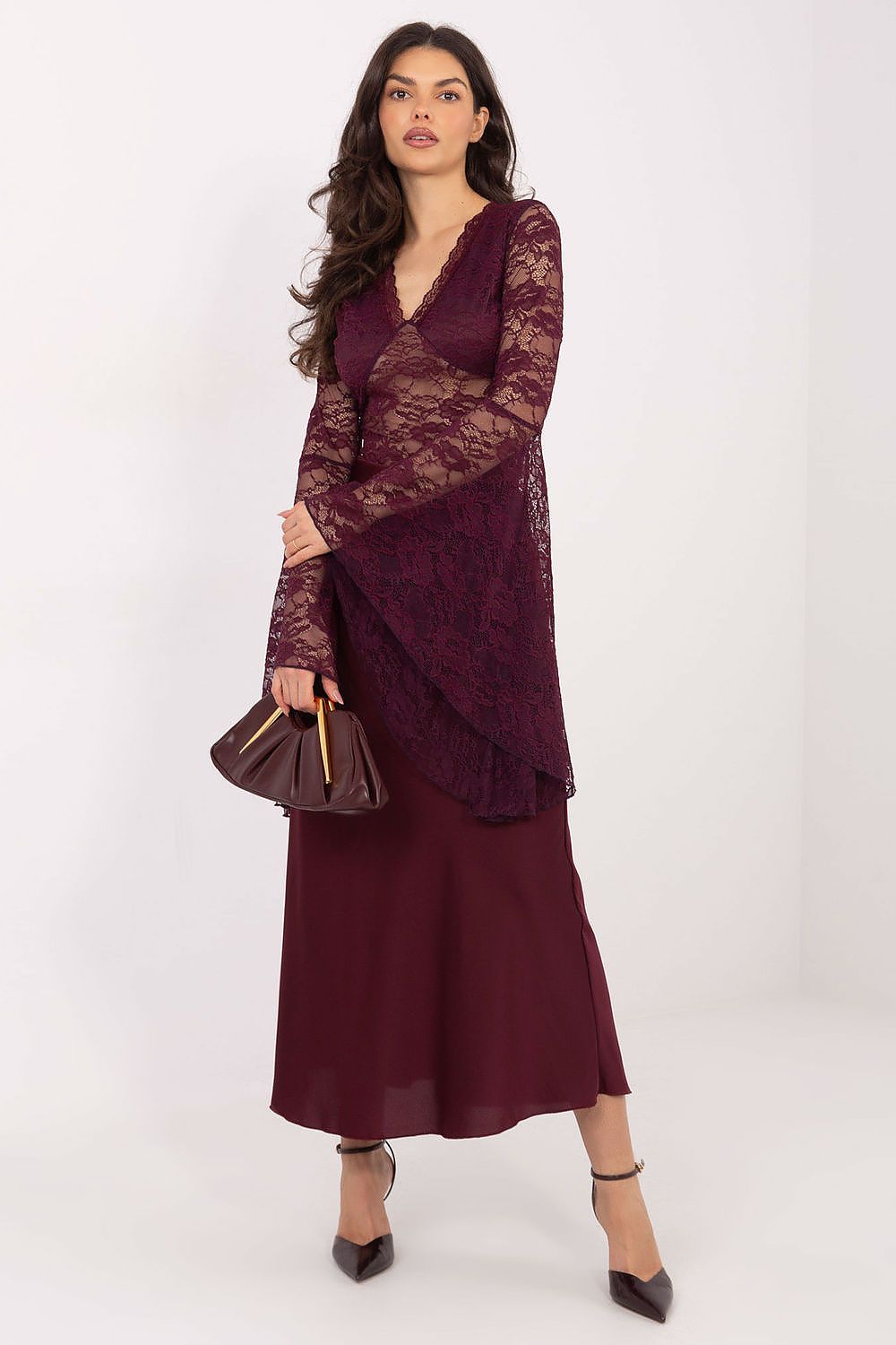  Top in pizzo model 222813 Factory Price 